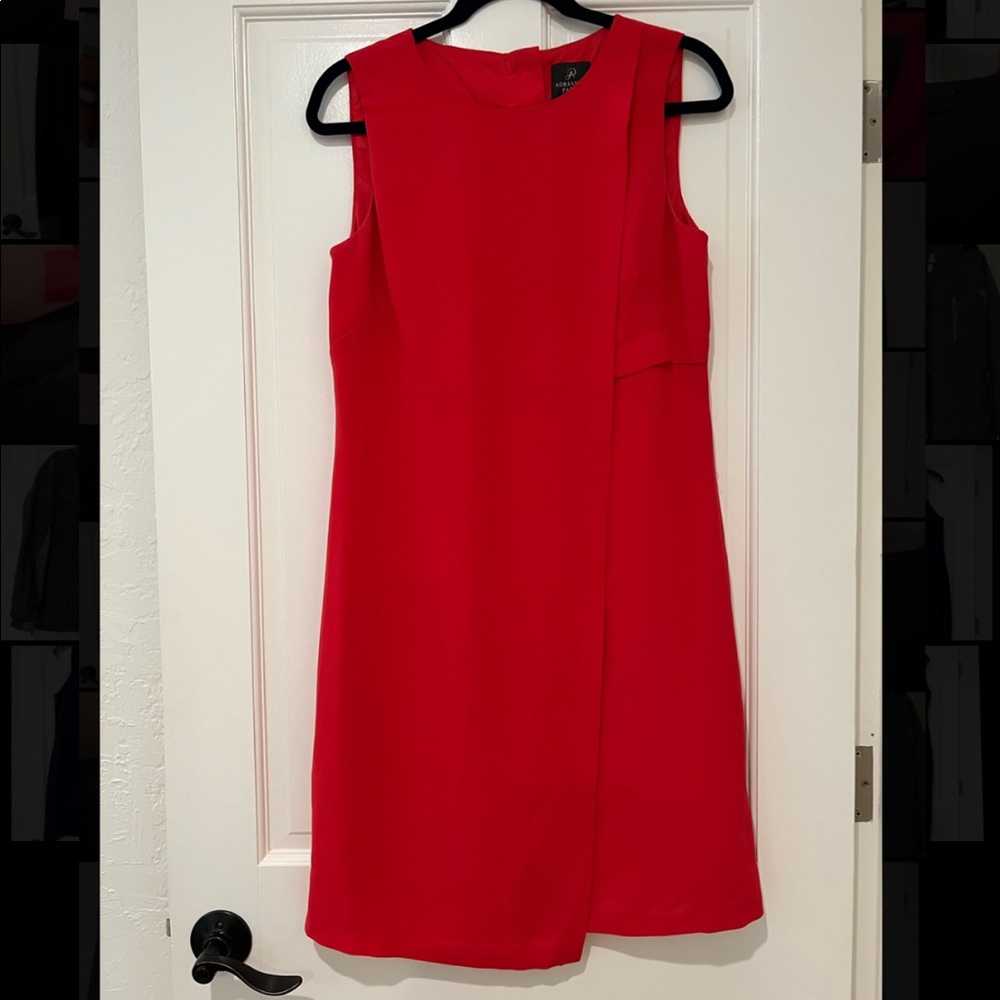 Adrianna Pappell overlap shift dress